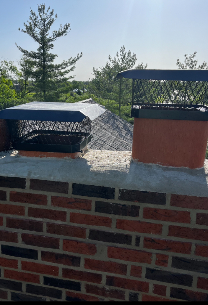 metal chimney cap

